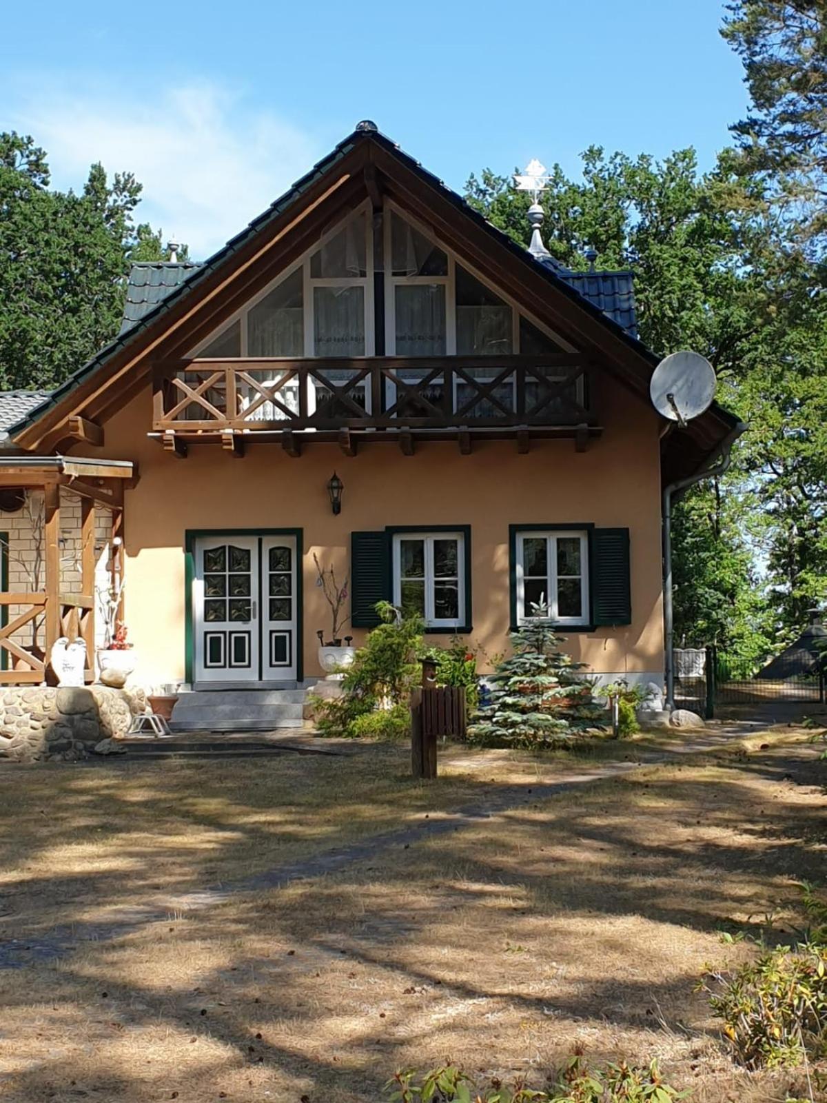 Ferienwohnung Habicht Villa-Paelitzsee Grosszerlang 외부 사진